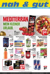 Aktueller nah und gut Supermarkt Prospekt in Schwabach und Umgebung, "Wir lieben Lebensmittel!" mit 4 Seiten, 15.04.2024 - 20.04.2024