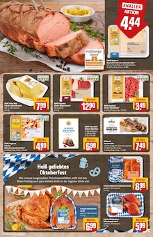 Rindfleisch im REWE Prospekt "Dein Markt" mit 38 Seiten (Fürth)