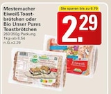 Eiweiß Toastbrötchen im Angebot bei WEZ in Bad Oeynhausen Eiweiß Toastbrötchen Angebote von Mestemacher bei WEZ Bad Oeynhausen für 2,29 €