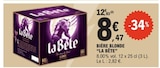 Bière Blonde - La Bête en promo chez E.Leclerc Saint-Dizier à 8,47 €