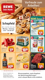 Aktueller REWE Prospekt "Dein Markt" Seite 1 von 24 Seiten für Rees