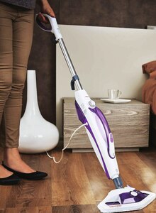 Balai nettoyeur vapeur 2 en 1 SV440 blanc/violet - Géant Casino à Évry Balai nettoyeur vapeur 2 en 1 SV440 blanc/violet en promo chez Géant Casino Évry à 79,90 €