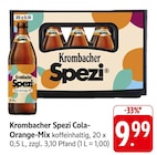 Spezi Cola-Orange-Mix Angebote von Krombacher bei E center Offenburg für 9,99 €