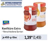 Konfitüre Extra von Aro im aktuellen Metro Prospekt für 1,49 €