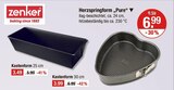 Herzspringform "Pure" Angebote von zenker bei V-Markt Memmingen für 3,49 €