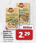 Putenfiletstreifen von Matthews im aktuellen combi Prospekt