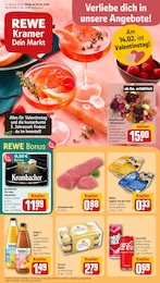 REWE Prospekt: "Dein Markt", 30 Seiten, 09.02.2026 - 14.02.2026