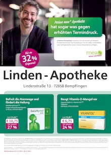 Aktueller mea - meine apotheke Prospekt