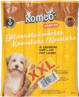 STICKS POUR CHIEN ADULTE - ROMÉO en promo à 2,25 € chez Aldi STICKS POUR CHIEN ADULTE - ROMÉO dans le catalogue Aldi