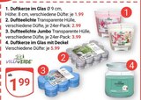 Duftkerze im Glas im Angebot bei GLOBUS in Leipzig Duftkerze im Glas Angebote von Villa Verde bei GLOBUS Leipzig für 1,99 €