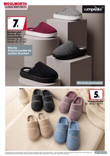 Schuhe im Woolworth Prospekt "Aktuelle Angebote" mit 34 Seiten (Essen)