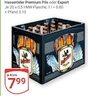 Premium Pils Angebote von Hasseröder bei GLOBUS Salzgitter für 7,99 €