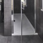 Receveur de douche rectangulaire extraplat 140 x 80 cm en résine - GoodHome en promo chez Brico Dépôt Clermont-Ferrand à 170,10 €