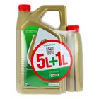 Lot Huile Castrol 5w30 Edge LL 5L+1L - CASTROL en promo chez Carrefour Créteil à 56,90 €