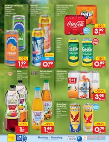 Coca Cola im Netto Marken-Discount Prospekt "Aktuelle Angebote" mit 72 Seiten (Rostock)