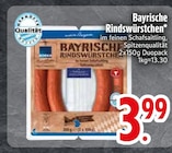 Bayrische Rindswürstchen von  im aktuellen EDEKA Prospekt für 3,99 €