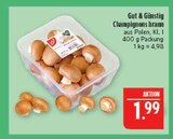 Champignons braun im Angebot bei Marktkauf in Fürth Champignons braun Angebote von Gut & Günstig bei Marktkauf Fürth für 1,99 €