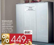Schuhschrank bei Zurbrüggen in Castrop-Rauxel Schuhschrank im Angebot bei Zurbrüggen Castrop-Rauxel für 449,00 €