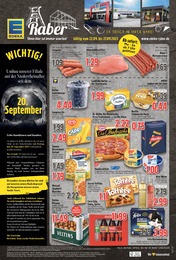 EDEKA Prospekt für Moers: "Aktuelle Angebote", 8 Seiten, 22.09.2025 - 27.09.2025