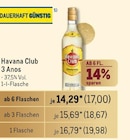 3 Anos Angebote von Havana Club bei Metro Goslar für 17,00 €