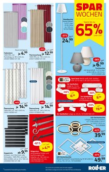 Gardinen im ROLLER Prospekt "HAPPY BIRTHDAY" mit 16 Seiten (Duisburg)