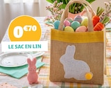 Promo Le sac en lin à 0,70 € dans le catalogue Gifi à Vaulx-en-Velin