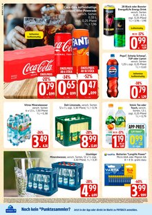 Coca Cola im aktuellen E center Prospekt (Rostock) Coca Cola im E center Prospekt "Top Angebote" mit 44 Seiten (Rostock)