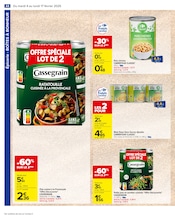 Promos Conserve De Pois Chiches dans le catalogue "Carrefour" de Carrefour à la page 46