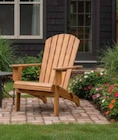Klappbarer Liegestuhl Adirondack Angebote von PRESTIGE HOME LIVING OUTDOOR bei Netto Marken-Discount Potsdam für 99,99 €