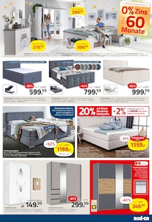 Bett im aktuellen ROLLER Prospekt (Neuss) Bett im ROLLER Prospekt "Oh du GĂĽnstige!" mit 16 Seiten (Neuss)