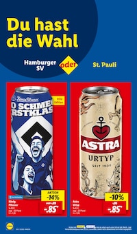 Bier im Lidl Prospekt "LIDL LOHNT SICH" mit 68 Seiten (Norderstedt)