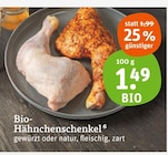 Bio-Hähnchenschenkel im Angebot bei tegut in Bensheim Bio-Hähnchenschenkel Angebote bei tegut Bensheim für 1,49 €