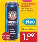 Weißbier alkoholfrei Angebote von Erdinger bei Netto Marken-Discount Waiblingen für 1,09 €