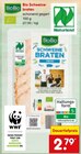 Aktuelles Bio Schweinebraten Angebot bei Netto Marken-Discount in Mannheim ab 2,79 €