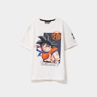 T-shirt manches courtes Dragon Ball Z blanc garçon dans le catalogue La Halle