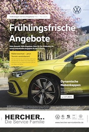 Aktueller Volkswagen Werkstatt & Auto Prospekt in Zwickau und Umgebung, "Frühlingsfrische Angebote" mit 1 Seite, 01.03.2024 - 31.05.2024