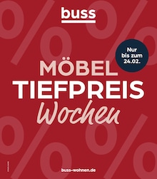 buss Prospekt für Norden: "MÖBEL-TIEFPREIS-Wochen", 20 Seiten, 07.02.2025 - 24.02.2025