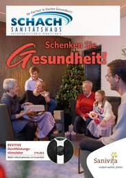 Aktueller Sanitätshaus Schach GmbH Sanitätshäuser Prospekt für Mosbach: Schenken Sie Gesundheit! mit 6} Seiten, 13.11.2024 - 31.01.2025