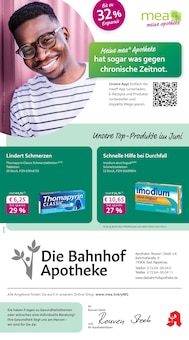 Aktueller mea - meine apotheke Prospekt "Unsere Juni-Angebote" Seite 1 von 4 Seiten für Bad Rappenau