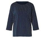 Tchibo im Supermarkt - Shirt mit 3/4-Arm, Punkte Angebot im Prospekt Shirt mit 3/4-Arm, Punkte bei Tchibo im Supermarkt im Prospekt "" für 14,99 €