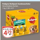 Multipack Hundenassfutter im Angebot bei GLOBUS in Homburg Multipack Hundenassfutter Angebote von Pedigree bei GLOBUS Homburg für 4,29 €