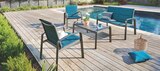 Salon de jardin Elyn 4 places en promo chez Maxi Bazar Châtenay-Malabry à 299,99 €