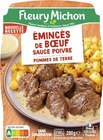 Emincés de boeuf sauce poivre & pommes de terre - FLEURY MICHON dans le catalogue Casino Supermarchés