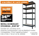 METALL-SCHWERLAST-STECKREGAL „RIVET M“ Angebote bei OBI Kassel