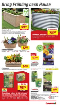 Gartenerde im aktuellen toom Baumarkt Prospekt (Remscheid) Gartenerde im toom Baumarkt Prospekt "Respekt, wer's selber macht." mit 14 Seiten (Remscheid)