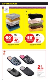 Plaid Angebote im Prospekt "Le Blanc À PRIX BAS : AVANT PREMIÈRE" von Hyper U auf Seite 2