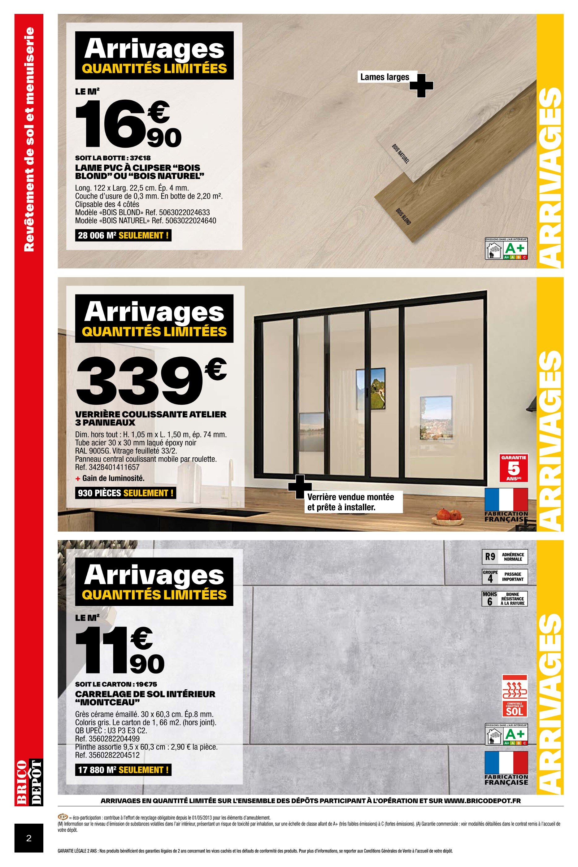 Granul Bois Brico D p t Promos et prix dans le catalogue de la