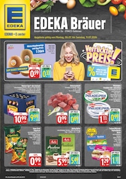 Supermarkt Prospekt von EDEKA Zschopau EDEKA Prospekt: "Wir lieben Lebensmittel!", 28 Seiten, 06.07.2026 - 11.07.2026