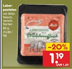 Aktuelles Leber-pasteten Angebot bei Netto Marken-Discount in Hannover ab 1,19 €