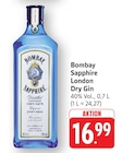 London Dry Gin Angebote von Bombay Sapphire bei E center Nürtingen für 16,99 €